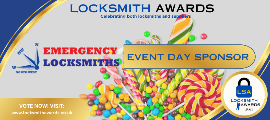 Northwest Emergency Locksmiths Ltd Become day sponsor at Prestigious Locksmith Awards 2025