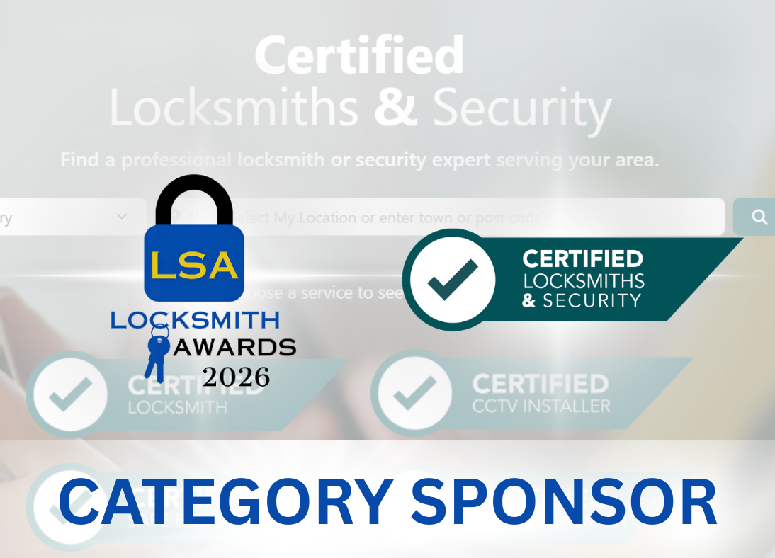 Certified Locksmiths and Security Signs on as Official Sponsor of Female Locksmith of the Year at the 2026 Locksmith Awards